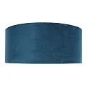 Steinhauer Schirm Ø x H: 50 x 20cm, Velour, blau