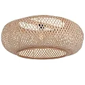 anne light & home Schirm K2000HS Holz Braun Ø:60cm h:25cm