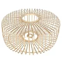Schirm K2002BS Holz Braun Ø:60cm h:25cm