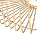 Steinhauer Schirm K2002BS Holz Braun Ø:60cm h:25cm