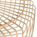 Steinhauer Schirm K2004BS Holz Braun Ø:40cm h:17cm