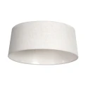anne light & home Schirm K2010RS Leinen Grau ø: 47/43cm h: 19cm