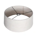 anne light & home Schirm K2010RS Leinen Grau ø: 47/43cm h: 19cm