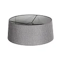 anne light & home Schirm K2010RS Leinen Grau ø: 47/43cm h: 19cm