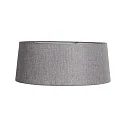 anne light & home Schirm K2010RS Leinen Grau ø: 47/43cm h: 19cm