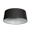 anne light & home Schirm K2010SS Leinen Schwarz + Weiß ø: 47/43cm h: 19cm