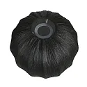 Mexlite Schirm K2011NS Leinen Schwarz Ø:25cm  h:25cm