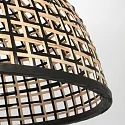 anne light & home Schirm K2016BS Schwarz/Holz h: 30cm ø: 60cm