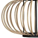 anne light & home Schirm K2019BS Holz h:18cm ø:31cm