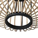 anne light & home Schirm K2019BS Holz h:18cm ø:31cm