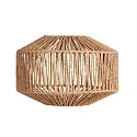 anne light & home Schrim Braun h:15,5cm ø:23cm