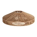 anne light & home Schirm K2023DS Braun h:16cm ø40cm