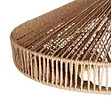 anne light & home Schirm K2023DS Braun h:16cm ø40cm