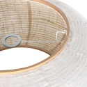 anne light & home Schirm K2026QS Leinen Holz Ø:60cm h:23cm