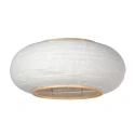 anne light & home Schirm K2026QS Leinen Holz Ø:60cm h:23cm