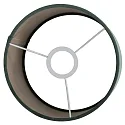 Steinhauer shade KAPPEN - Ø 20CM high, cylindrical, dark green