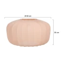 anne light & home Schirm K41931S Creme h:30cm ø:60cm