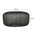 anne light & home Schirm K41933S Schwarz h:30cm ø:60cm