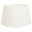 Leuchtenschirm KAPPEN, Ø 30cm, konisch, Textil, créme