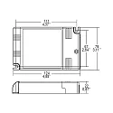 TCI converter DC MAXI JOLLY US DALI AM 60W 350-1050mA, white