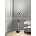 Stehleuchte PUK! PRO 120 schwenkbar, drehbar IP20, schwarz matt dimmbar