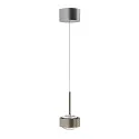 Pendelleuchte PUK! PRO 120 MOTION 1-flammig IP20, nickel matt, silber dimmbar