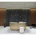 LED Steh- und Leseleuchte NEO! FLOOR (NV), 14W 2700K 25-65° (variabel), CRi 90, mit Flexarm, schwarz matt / silber