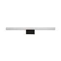 Top Light Spiegelleuchte LICHTSTANGE, IP20, 50cm, inkl. S14D 4,5W 2700K 450lm, Schwarz matt (Black Edition)