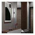 Top Light Spiegelleuchte LICHTSTANGE, IP20, 50cm, inkl. S14D 4,5W 2700K 450lm, Schwarz matt (Black Edition)