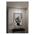 Top Light Spiegelleuchte LICHTSTANGE, IP20, 50cm, inkl. S14D 4,5W 2700K 450lm, Schwarz matt (Black Edition)
