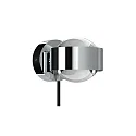 Top Light LED Wandleuchte PUK MINI WALL +, Ø 8cm, Up/Down, 16W 2700K, CRi 90, dimmbar, drehbar, ohne Linse, chrom