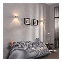 Top Light LED Wandleuchte PUK MINI WALL, Up/Down, Ø 8cm, 16W 2700K, CRi 90, dimmbar, starr, ohne Linse, chrom