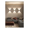 Top Light LED Wandleuchte PUK MINI WALL, Up/Down, Ø 8cm, 16W 2700K, CRi 90, dimmbar, starr, ohne Linse, chrom