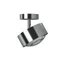 Top Light LED Deckenleuchte PUK MAXX TURN, Ø 12cm, 10W 2700K, CRi 90, dreh-/schwenkbar, dimmbar, ohne Linse, chrom matt