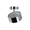 Top Light LED Deckenleuchte PUK MAXX TURN, Ø 12cm, 10W 2700K, CRi 90, dreh-/schwenkbar, dimmbar, ohne Linse, chrom