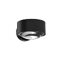 Top Light LED Wandleuchte PUK MAXX WALL, Up/Down, Ø 12cm, 20W 2700K, CRi 90, dimmbar, starr, ohne Linse, schwarz matt