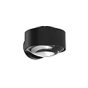 Top Light LED Wandleuchte PUK MAXX WALL, Up/Down, Ø 12cm, 20W 2700K, CRi 90, dimmbar, starr, ohne Linse, schwarz matt