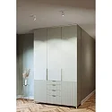 LED Deckenleuchte PUK MINI TURN, Ø 8cm, 8W 2700K, CRi 90, dreh- und schwenkbar, dimmbar, ohne Linse, chrom
