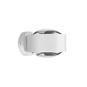 Top Light LED Außenwandleuchte PUK MAXX WALL OUTDOOR, IP44, Ø 12cm, 20W 2700K, CRi 90, starr, ohne Linse, weiß matt