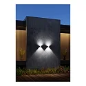 Top Light LED Außenwandleuchte PUK MAXX WALL OUTDOOR, IP44, Ø 12cm, 20W 2700K, CRi 90, starr, ohne Linse, weiß matt