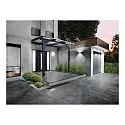 Top Light LED Außenwandleuchte PUK MAXX WALL OUTDOOR, IP44, Ø 12cm, 20W 2700K, CRi 90, starr, ohne Linse, weiß matt
