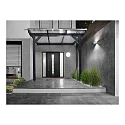 Top Light LED Außenwandleuchte PUK MAXX WALL OUTDOOR, IP44, Ø 12cm, 20W 2700K, CRi 90, starr, ohne Linse, weiß matt
