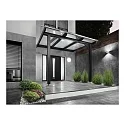 Top Light LED Außenwandleuchte PUK MAXX WALL OUTDOOR, IP44, Ø 12cm, 20W 2700K, CRi 90, starr, ohne Linse, weiß matt