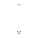 LED Pendelleuchte PUK MINI DROP SOLO, Up/Down, Ø 8cm, 16W 2700K, CRi 90, ohne Linse, weiß matt