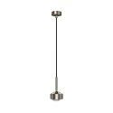 pendant luminaire PUK MINI DROP SOLO (COB LED) up / down, rigid, without lens IP20, nickel matt dimmable