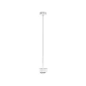 LED Pendelleuchte PUK MINI LONG ONE, Kopf Ø 8cm, Down, 8W 2700K, CRi 90, ohne Linse, weiß matt