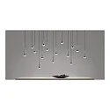 Top Light LED Pendelleuchte LOOK AT ME, 230V, 8W 2700K, 600lm, CRI90, IP20, ohne Linse, chrom