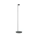 Top Light LED Stehleuchte PUK MINI FLOOR MINI SINGLE, Ø 8cm, Up/Down, 20W 2700K, CRi 95, ohne Linse, anthrazit matt/chrom