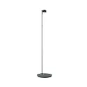 Top Light LED Stehleuchte PUK MINI FLOOR MINI SINGLE, Ø 8cm, Up/Down, 20W 2700K, CRi 95, ohne Linse, anthrazit matt/chrom