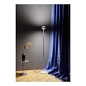 Top Light LED Stehleuchte PUK MAXX EYE FLOOR, Ø 12cm, Up/Down, 20W 2700K, CRi 95, starr, ohne Linse, weiß matt/chrom